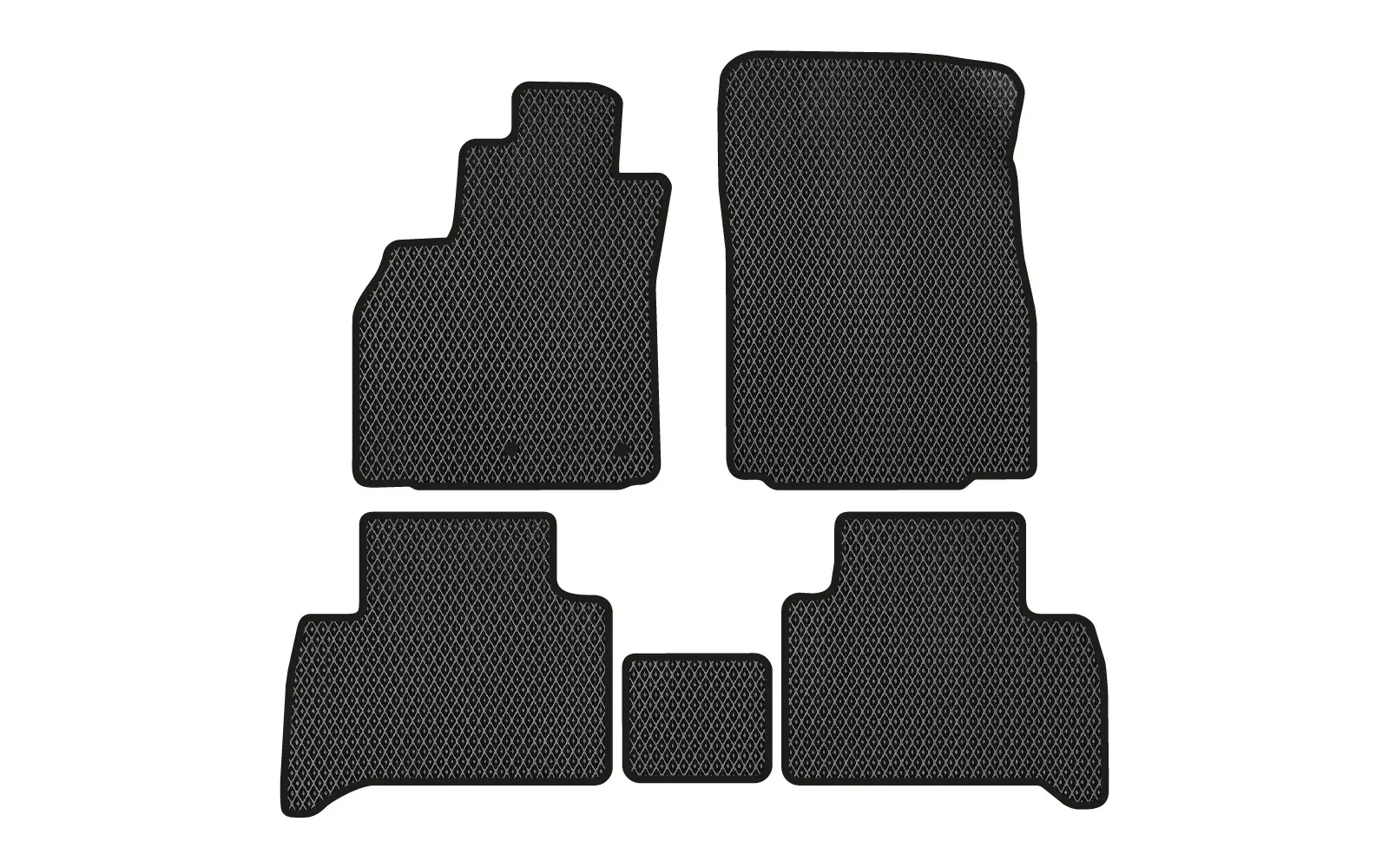 EVA коврики в салон EVAtech Renault Grand Scenic (III) 7 seats (moving armrest) MT 3 поколение Minivan EU 2009-2015 (RT13459CB5R