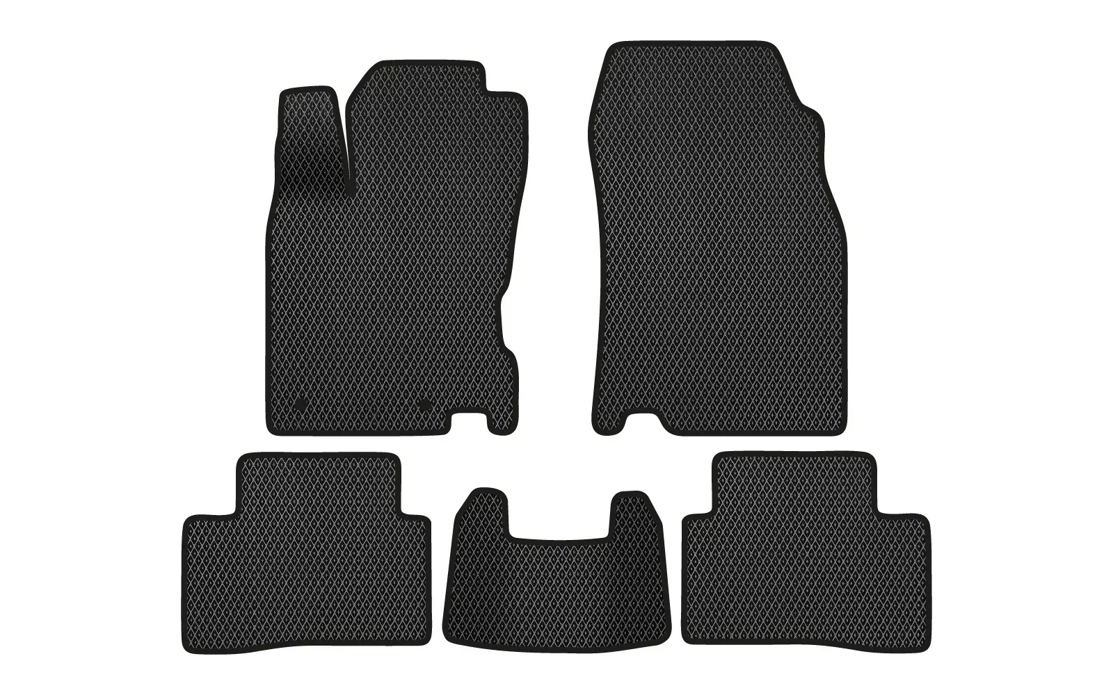 EVA коврики в салон EVAtech Renault Kadjar 1 поколение SUV EU 2015+ (RT2874C5RN2RBB)