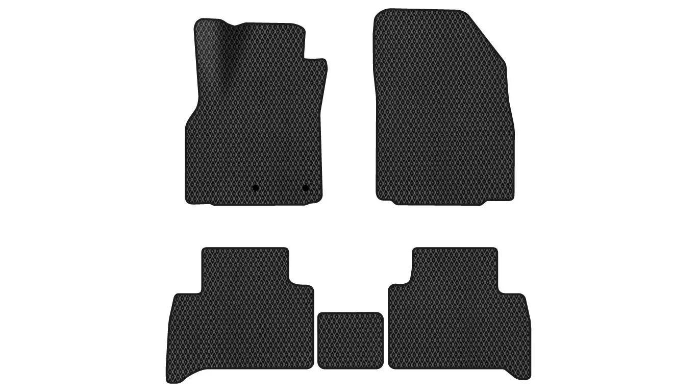 EVA килимки в салон EVAtech Renault Scenic (III) (moving armrest) AT 3 поколение Minivan EU 2009-2015 (RT2893CE5RN2RBB)