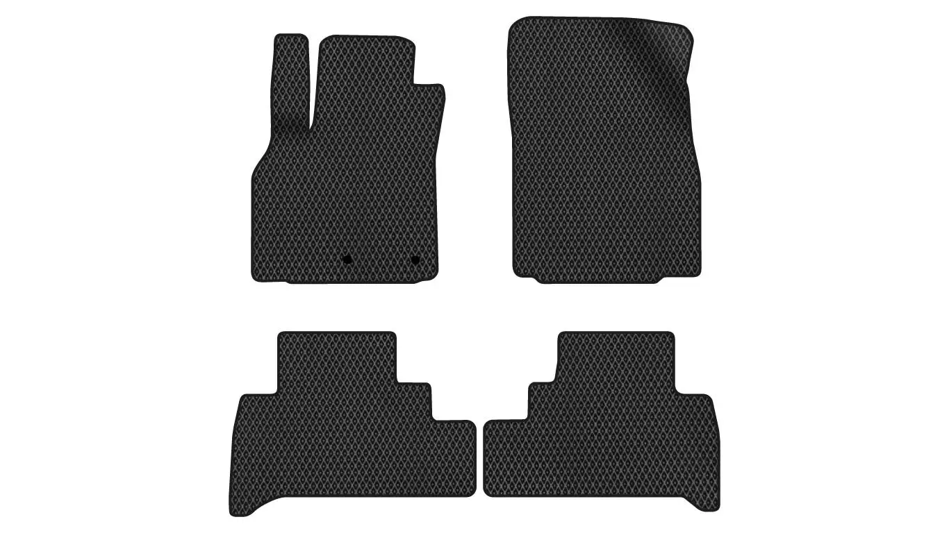 EVA коврики в салон EVAtech для Renault Scenic III (moving armrest) AT 3 поколение Minivan EU 2009-2015 (RT2893PC4RN2RBB)