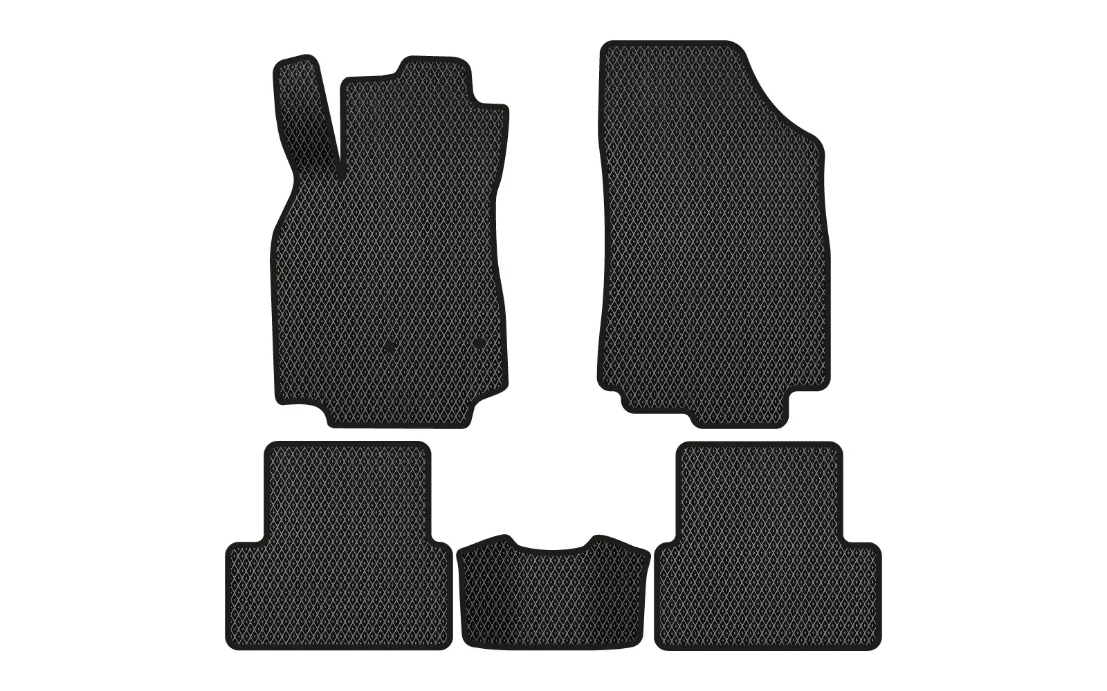 EVA коврики в салон EVAtech для Renault Megane III 5-doors AT 3 поколение Hatchback EU 2008-2016 (RT32109CVS5RN2RBB)
