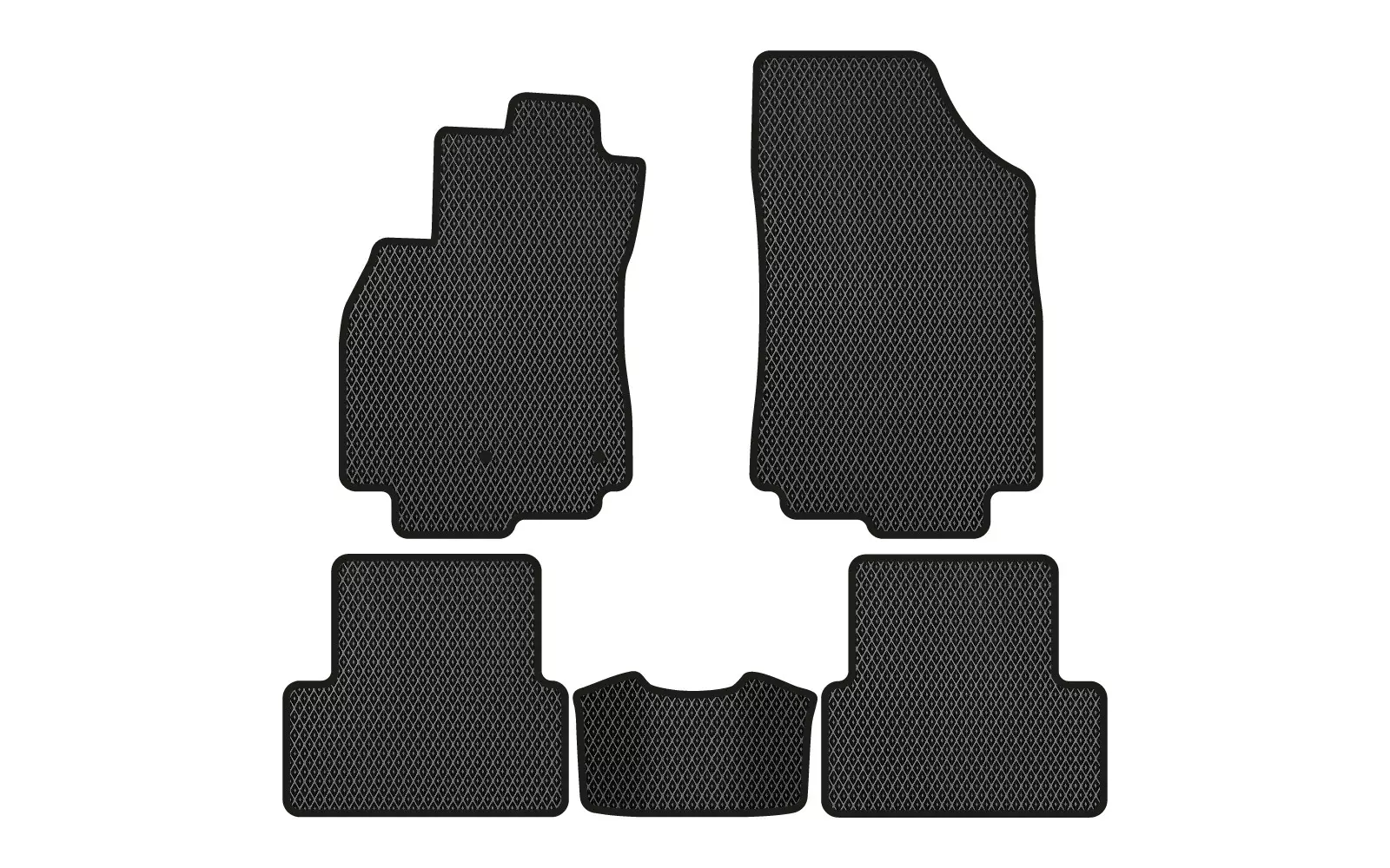 EVA коврики в салон EVAtech для Renault Megane (III) 5-doors MT 3 поколение Htb EU 2008-2016 (RT32111CGV5RN2RBB)