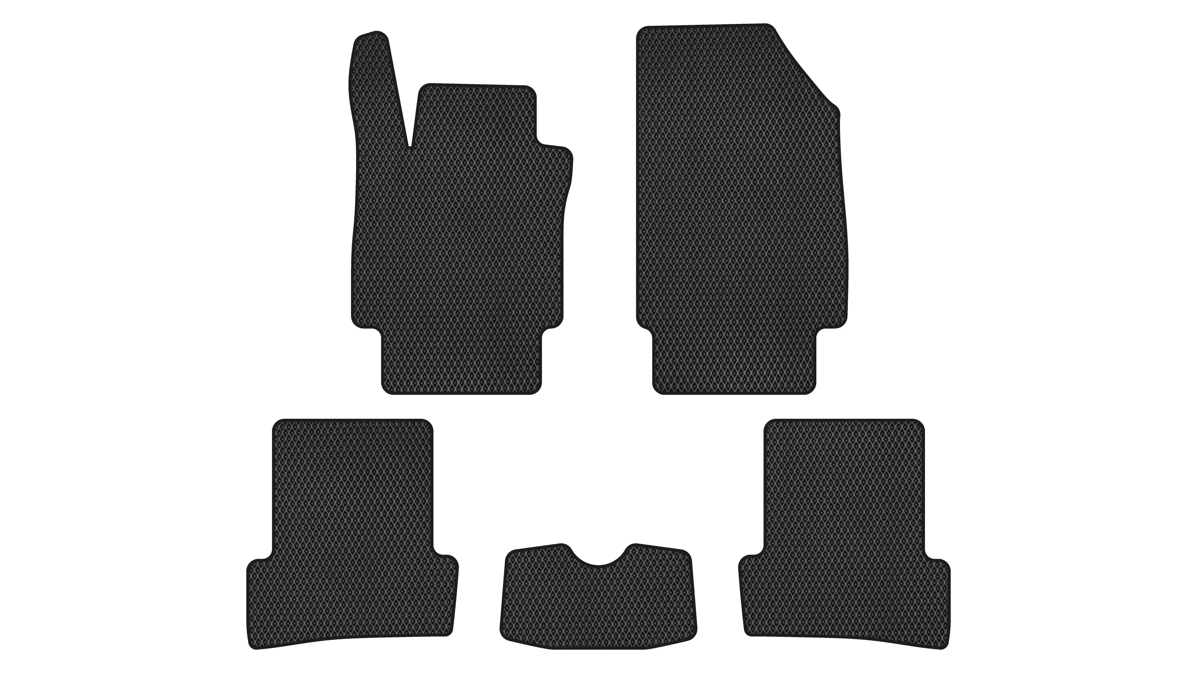 EVA килимки в салон EVAtech Renault Clio 5-doors 3 поколение Htb EU 2005-2011 (RT33356CV5RBB)