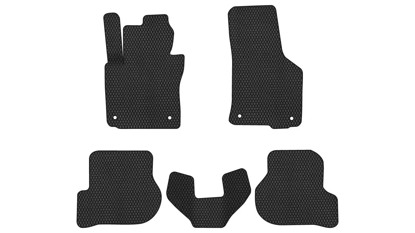 EVA килимки в салон EVAtech Skoda Octavia A5 (MT, 4 clips) Liftback EU 2004-2013
(SK12154CV5AV4RBB)