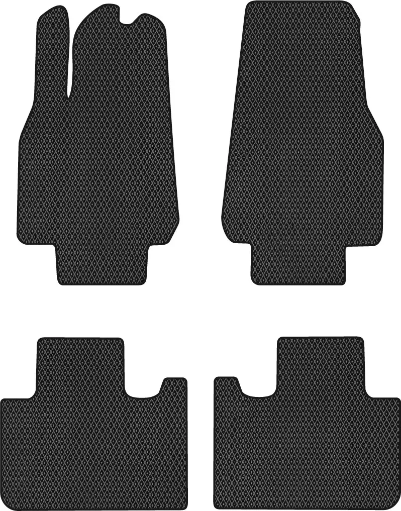 EVA коврики в салон EVAtech Tesla Model Y 7 seats 1 поколение SUV USA 2020+ (TA13589PVC4RBB).