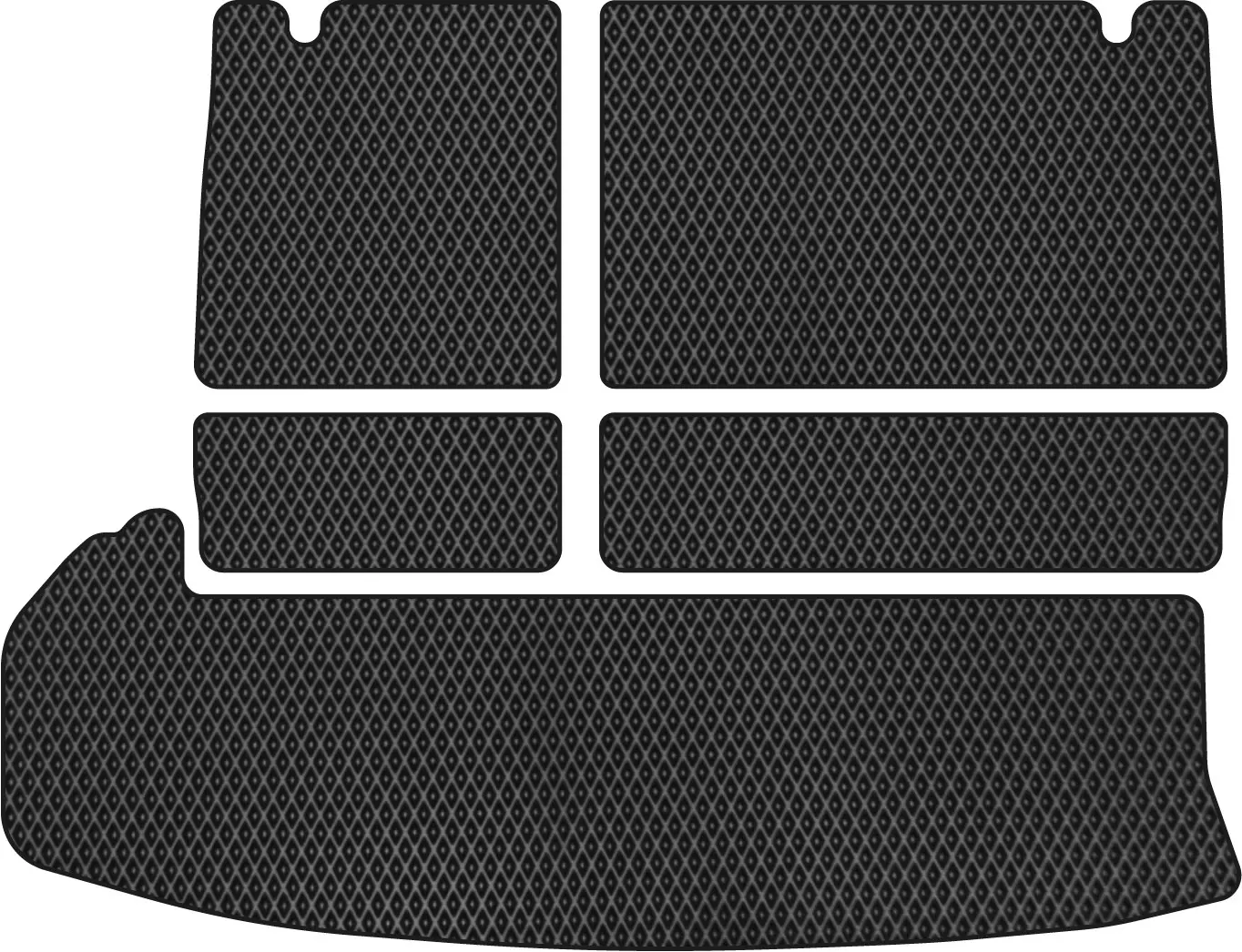 EVA коврик в багажник EVAtech для Toyota Highlander (XU50) 8 seats Restyling 3 поколение SUV EU 2016-2019 (TY11052BE5RBB). EVA коврик в багажник EVAtech для Toyota Highlander (XU50) 8 seats Restyling 3 поколение SUV EU 2016-2019 (TY11052BE5RBB).