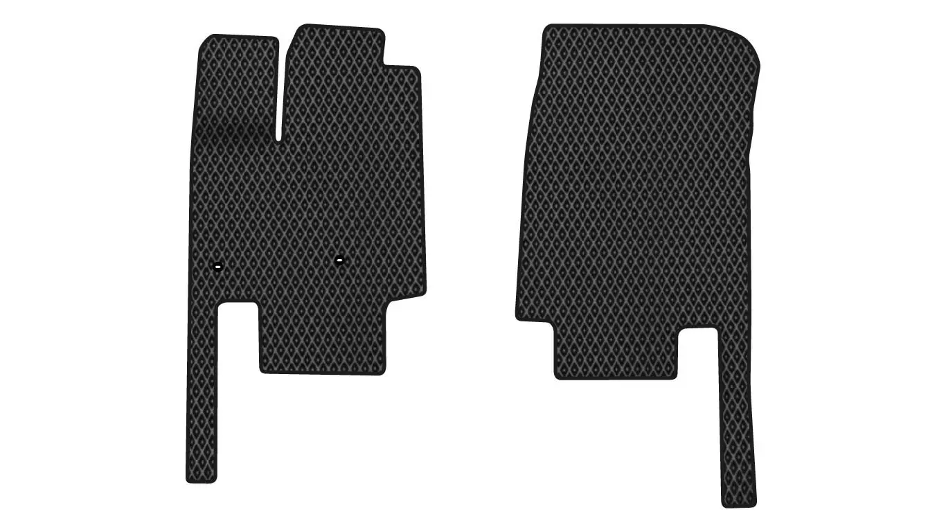 EVA коврики в салон EVAtech для Toyota Sienna (XL30) 8 seats 3 поколение Minivan USA 2010-2020 (TY11467A2TL2RBB).