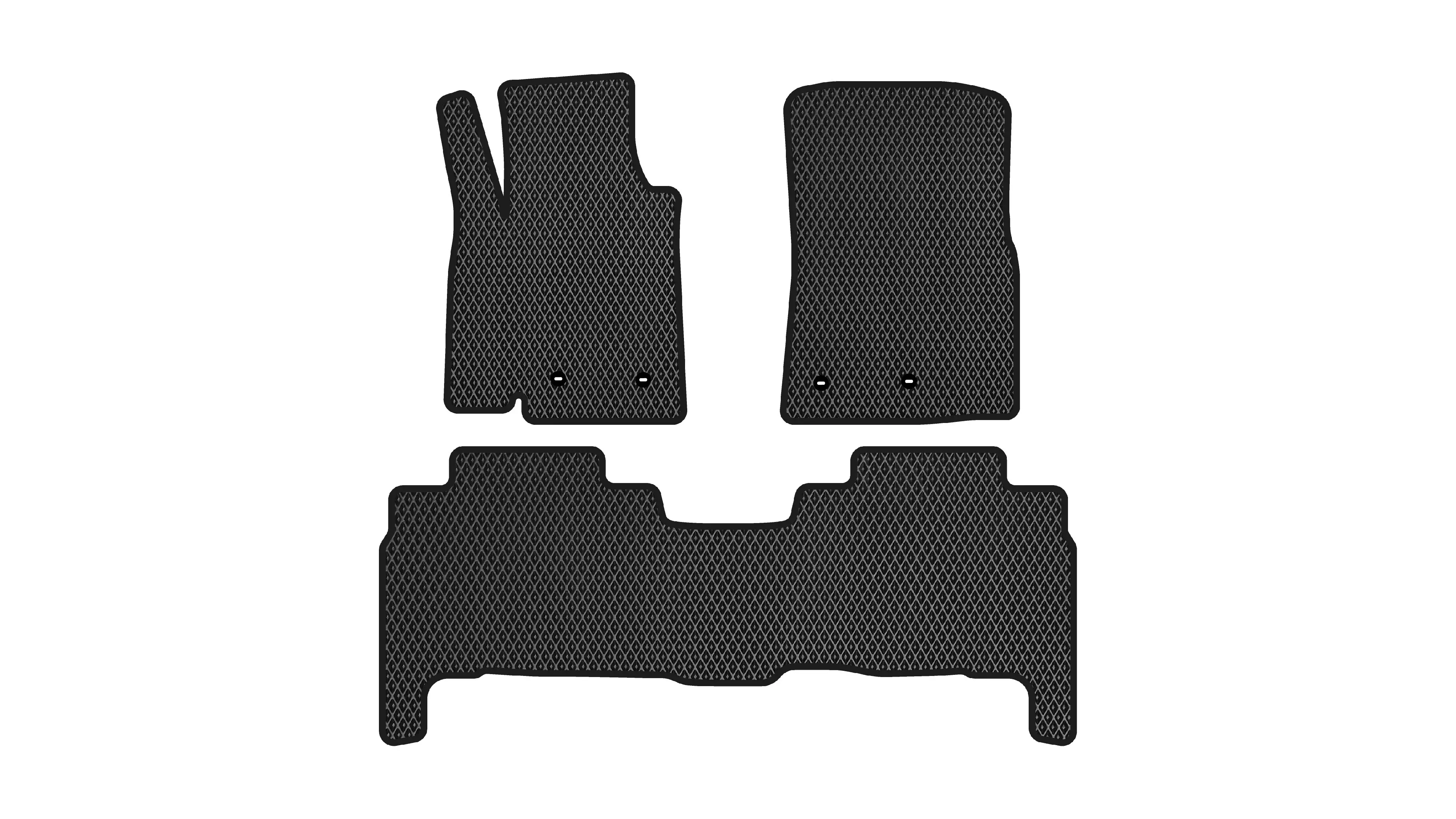 EVA коврики в салон EVAtech Toyota Land Cruiser (200) 5 seats Restyling SUV EU 
2013-2021 (TY31633Z3TL4RBB)