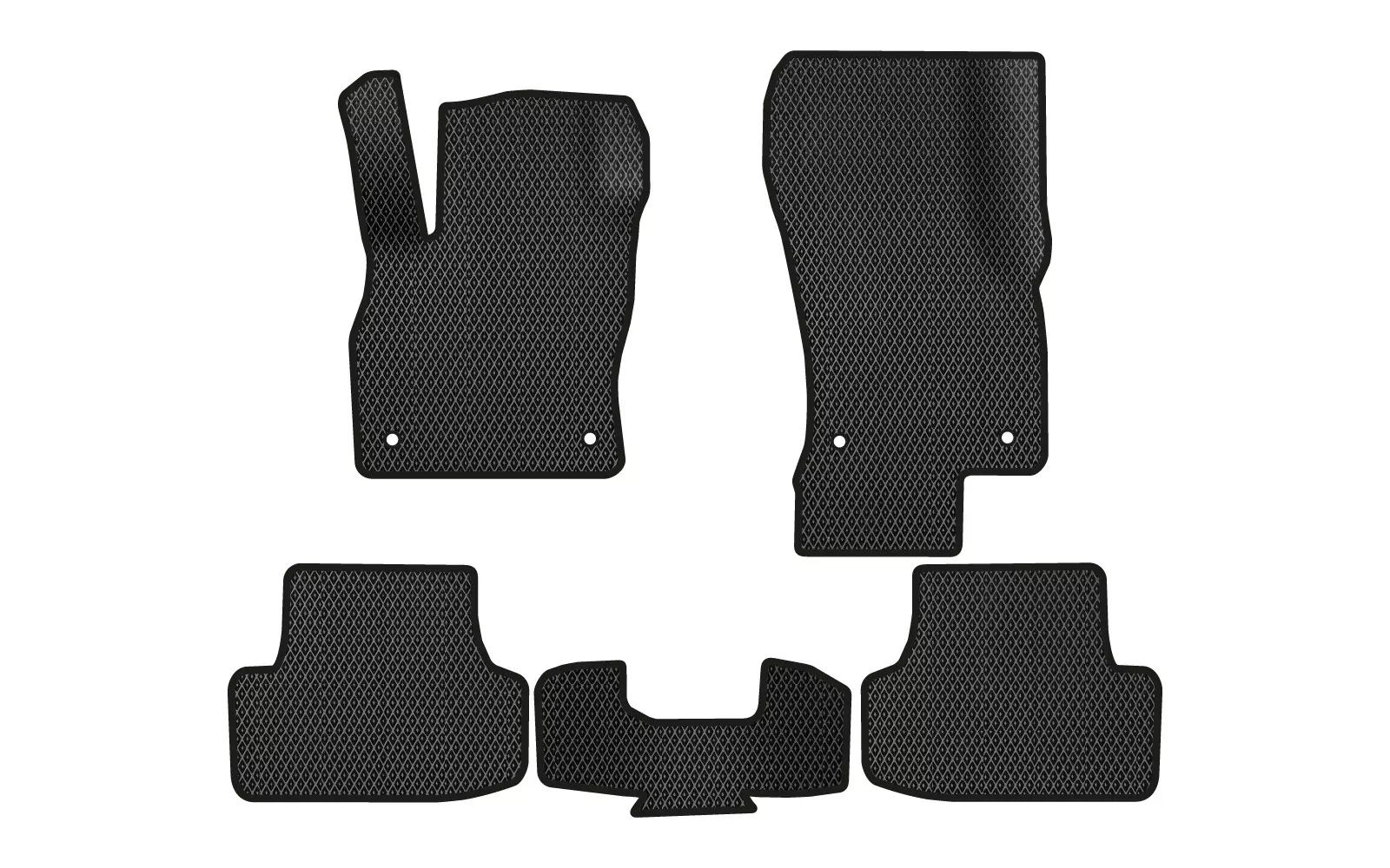 EVA коврики в салон EVAtech Volkswagen Golf Alltrack (Mk7) Combi USA 
2012-2021 (VW12402C5AV4RBB)