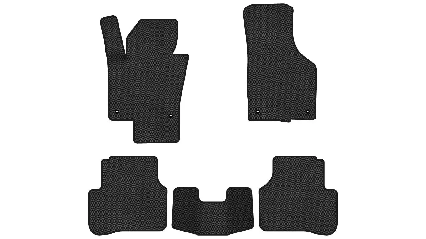 EVA коврики в салон EVAtech Volkswagen Passat (B6) (with armrest) Combi EU 
2005-2010 (VW31276CY5TL4RBB)