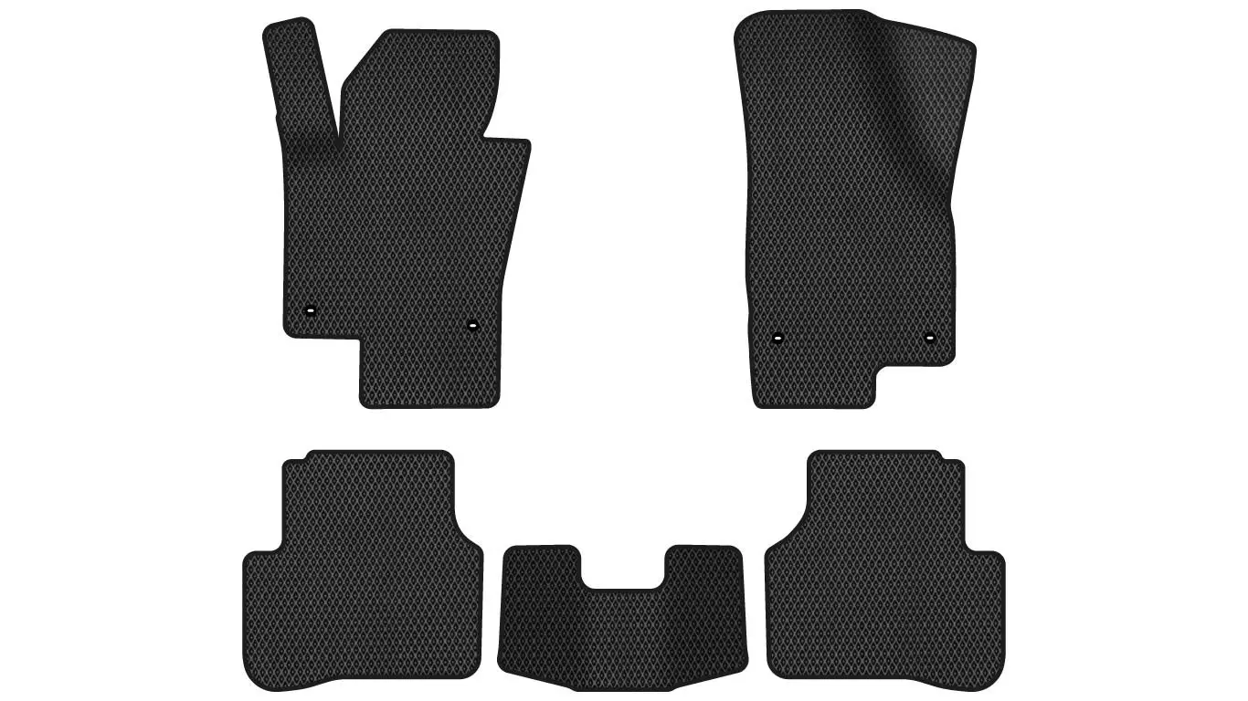 EVA коврики в салон EVAtech Volkswagen Passat (B6) (with armrest) Sedan EU 
2005-2010 (VW31277CH5TL4RBB)