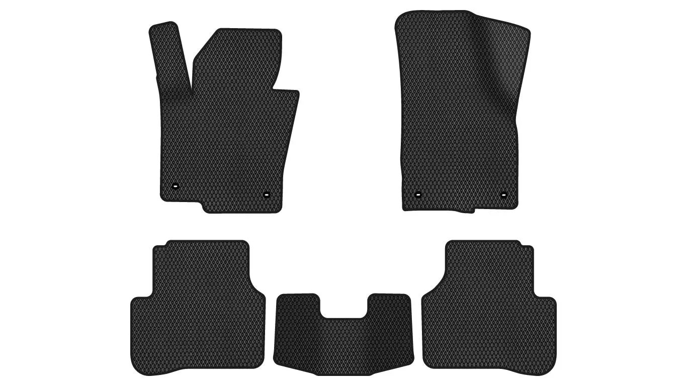 EVA коврики в салон EVAtech Volkswagen Passat (B6) (with armrest) Sedan EU 
2005-2010 (VW31277CN5RBB)