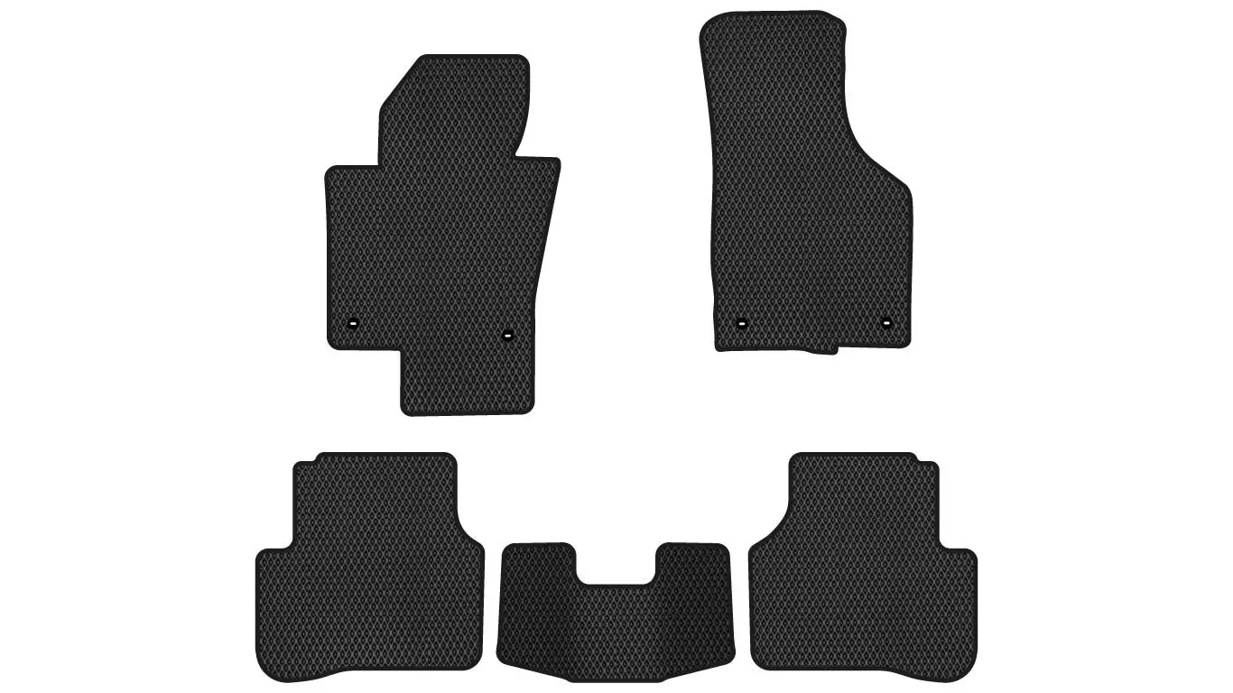 EVA килимки в салон EVAtech Volkswagen Passat (B6) (with armrest) Sedan EU 
2005-2010 (VW31277CZ5TL4RBB)