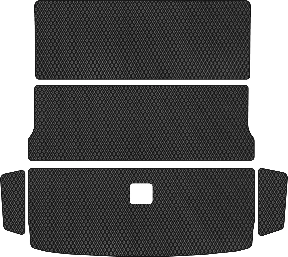 EVA килимок в багажник EVAtech Volkswagen Passat (B6) (with armrest) Combi EU 
2005-2010 (VW3263BE5RBB)