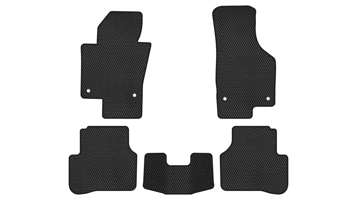 EVA коврики в салон EVAtech Volkswagen Passat (B6) (with armrest) Combi EU 
2005-2010 (VW3263CM5AV4RBB)