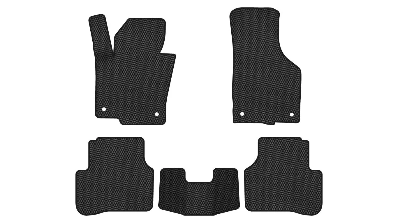 EVA коврики в салон EVAtech Volkswagen Passat (B6) (with armrest) Combi EU 
2005-2010 (VW3263CR5AV4RBB)