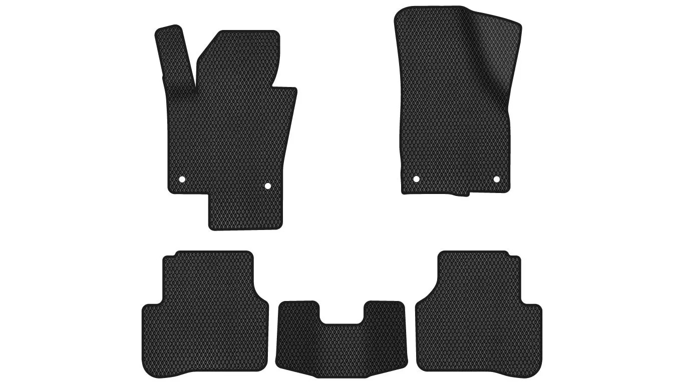 EVA коврики в салон EVAtech Volkswagen Passat (B6) (with armrest) Combi EU 
2005-2010 (VW3263CT5AV4RBB)