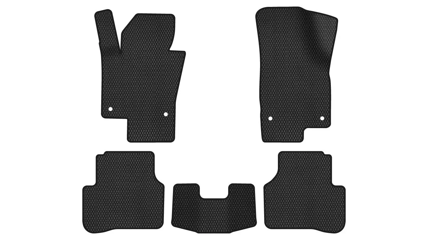 EVA килимки в салон EVAtech Volkswagen Passat (B6) (with armrest) Sedan EU 
2005-2010 (VW3264CH5AV4RBB)