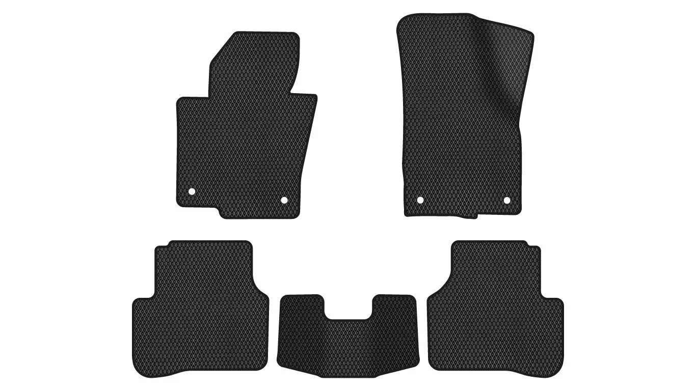 EVA коврики в салон EVAtech Volkswagen Passat (B6) (with armrest) Sedan EU 
2005-2010 (VW3264CP5AV4RBB)