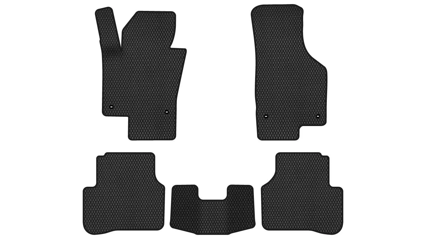 EVA коврики в салон EVAtech Volkswagen Passat (B6) (without armrest) Combi EU 
2005-2010 (VW33530CL5TL4RBB)