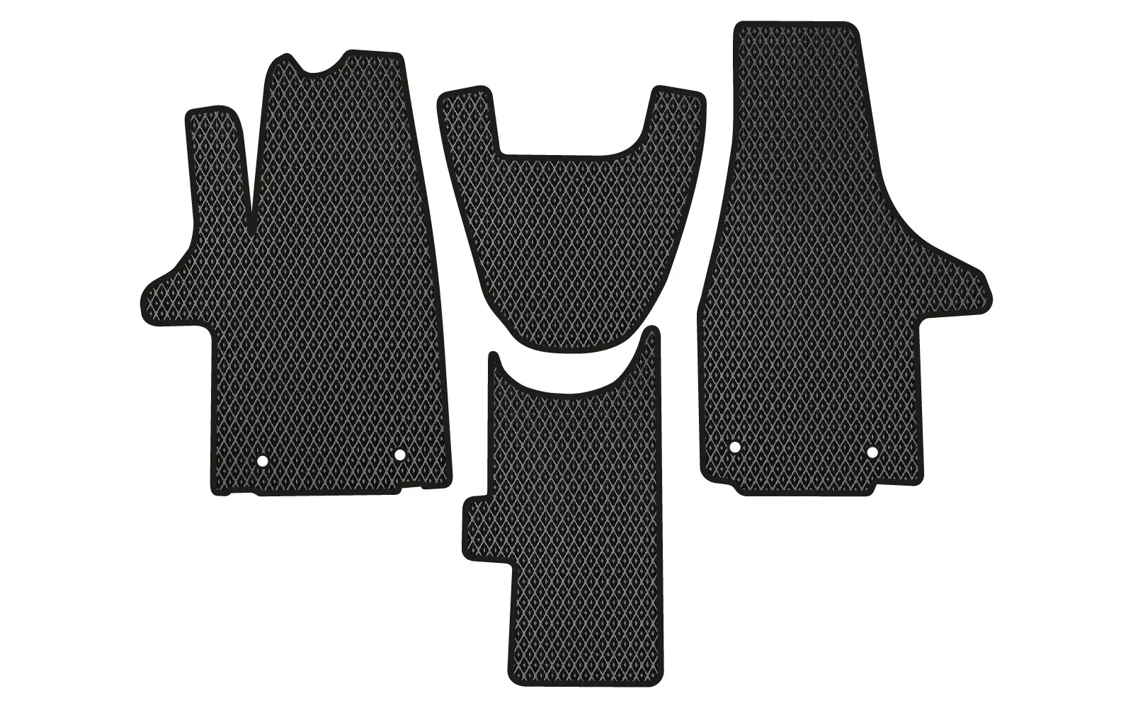 EVA коврики в салон EVAtech Volkswagen Multivan T5 2-doors VAN EU 2003-2015 (VW42752AV3AV4RBB)