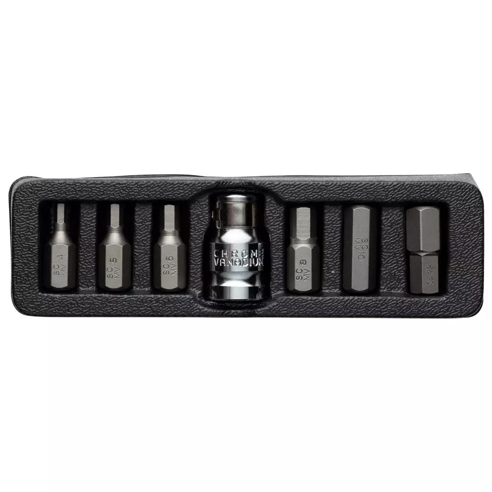 Набор бит ULTRA HEX 1/2" 7 шт S2 пластиковый кейс (4013202) Набор бит ULTRA HEX 1/2" 7 шт S2 пластиковый кейс (4013202)