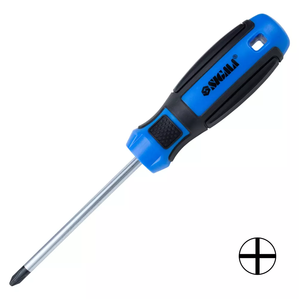 Отвертка крестовая SIGMA PH 2х100мм CrV Mega (4009411) Отвертка крестовая SIGMA PH 2х100мм CrV Mega (4009411)