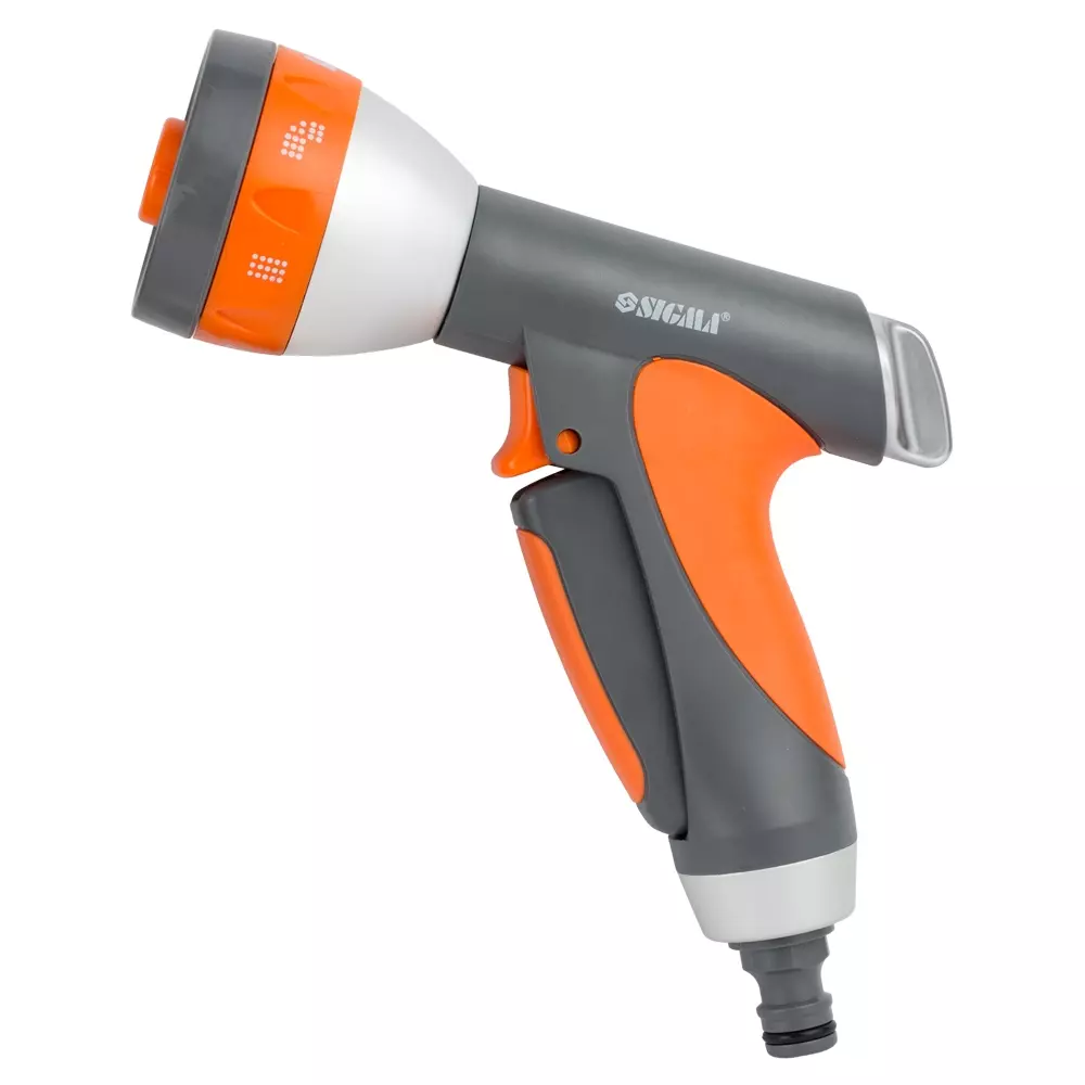 Пістолет-розпилювач FLORA 7-ми режимний ABS+AL+TPR (5011274) Пістолет-розпилювач FLORA 7-ми режимний ABS+AL+TPR (5011274)