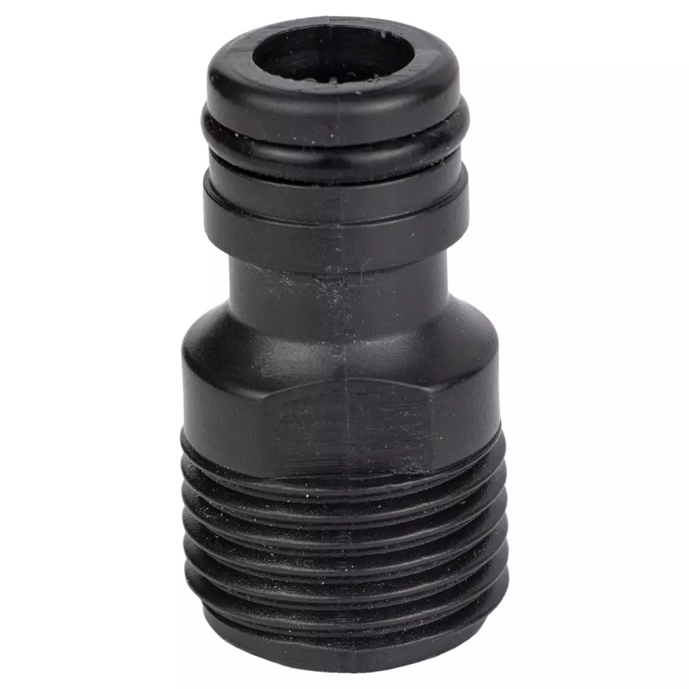 Адаптер GRAD для конектора 1/2" з зовнішньою різьбою 1/2" ABS (5016355) Адаптер GRAD для конектора 1/2" з зовнішньою різьбою 1/2" ABS (5016355)