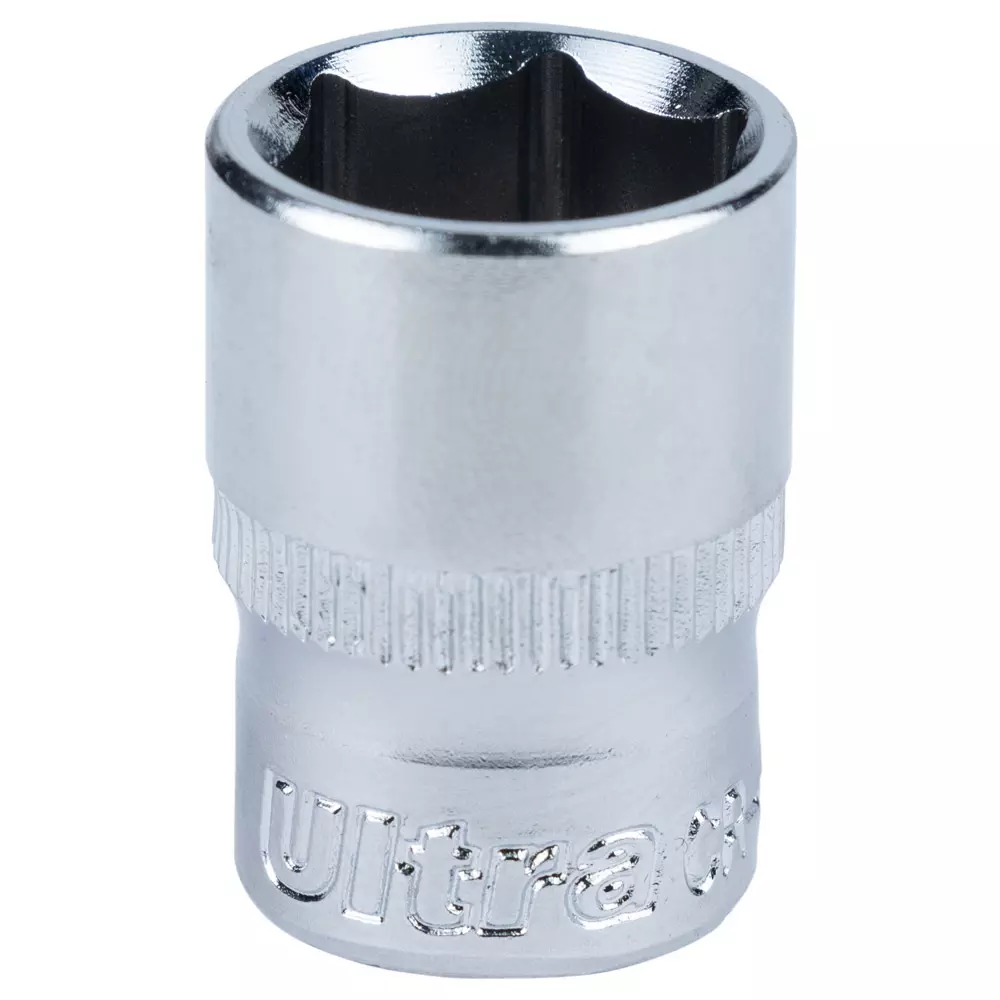 Насадка шестигранная короткая ULTRA 1/4" 13мм CrV (6060132) Насадка шестигранная короткая ULTRA 1/4" 13мм CrV (6060132)