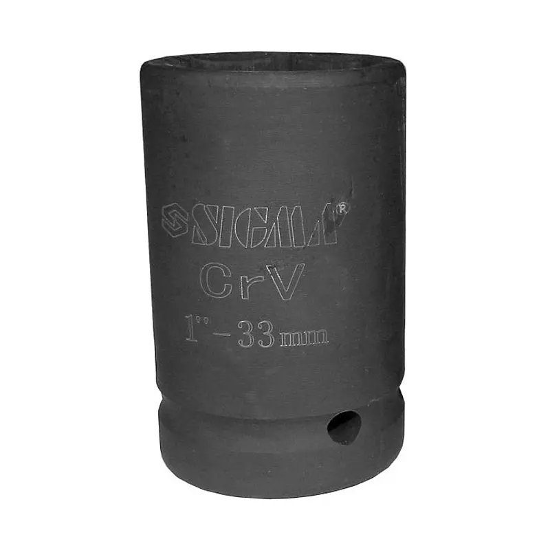 Насадка ударная SIGMA 1" 33мм (6090331) Насадка ударная SIGMA 1" 33мм (6090331)