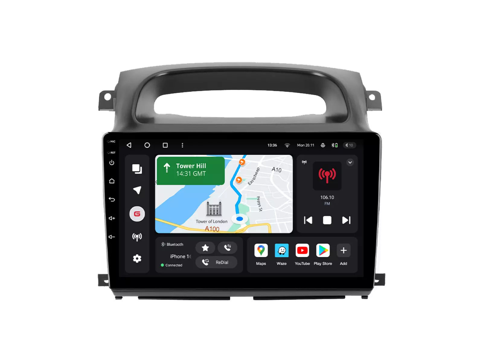 Мультимедийная автомобильная система Gazer T6009-FV PRO MAX для Foton View 2009-2012 144621 Мультимедийная автомобильная система Gazer T6009-FV PRO MAX для Foton View 2009-2012 144621
