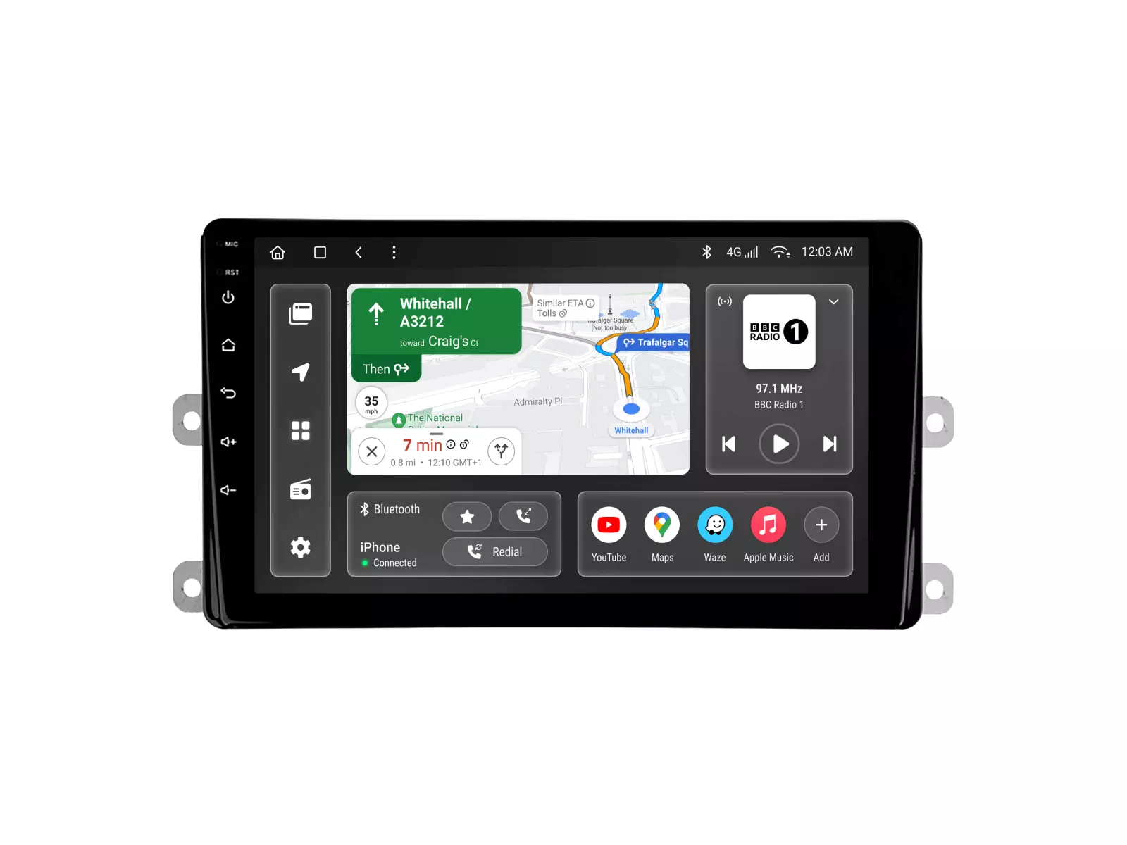 Мультимедийная автомобильная система Gazer T6009-XU70 PRO MAX для Toyota Highlander 4 (XU70) 2019-2021 45754