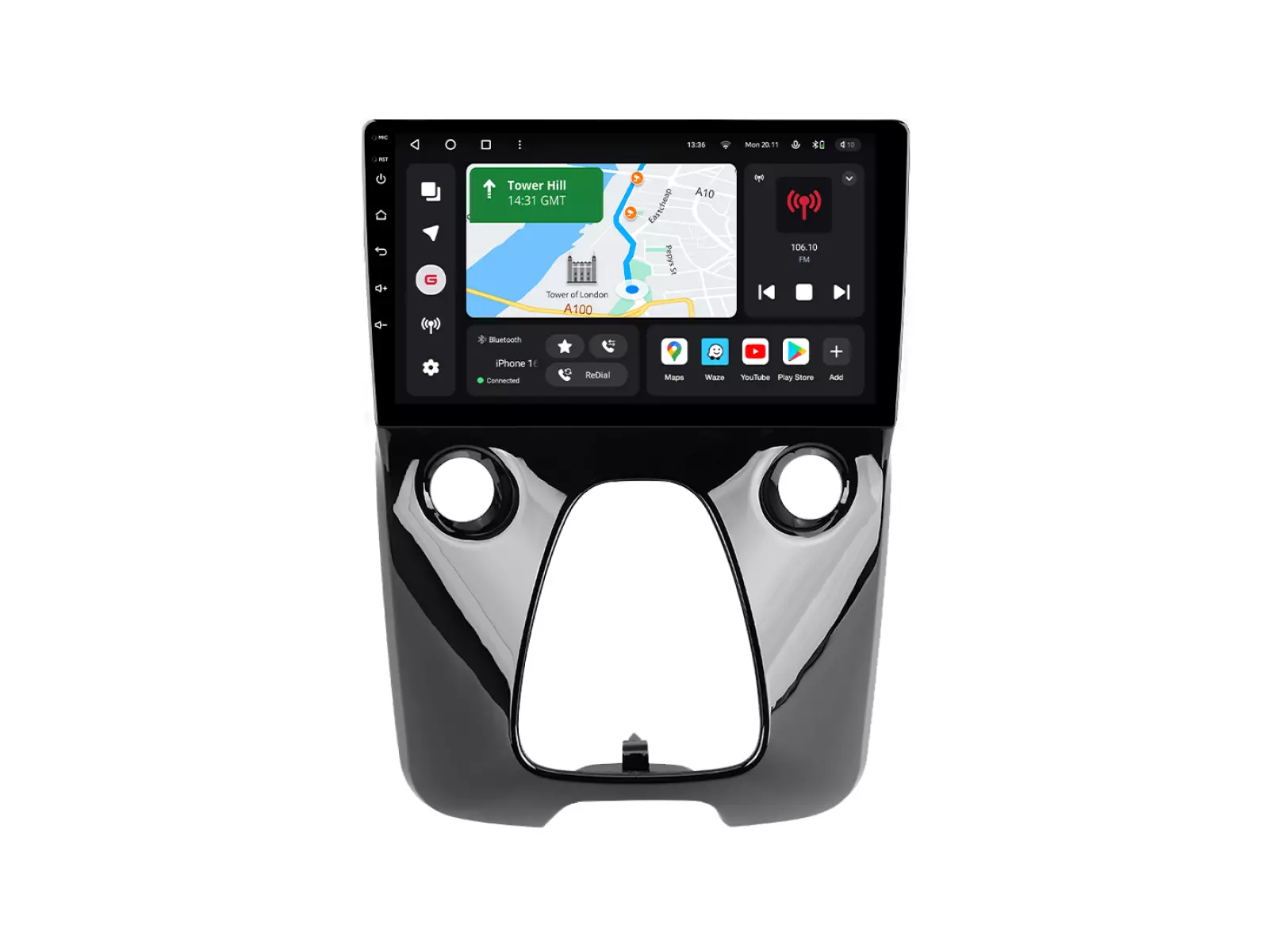 Мультимедийная автомобильная система Gazer T6010-AB40 PRO MAX для Toyota Aygo (AB40) 2014-2021 143397 Мультимедийная автомобильная система Gazer T6010-AB40 PRO MAX для Toyota Aygo (AB40) 2014-2021 143397