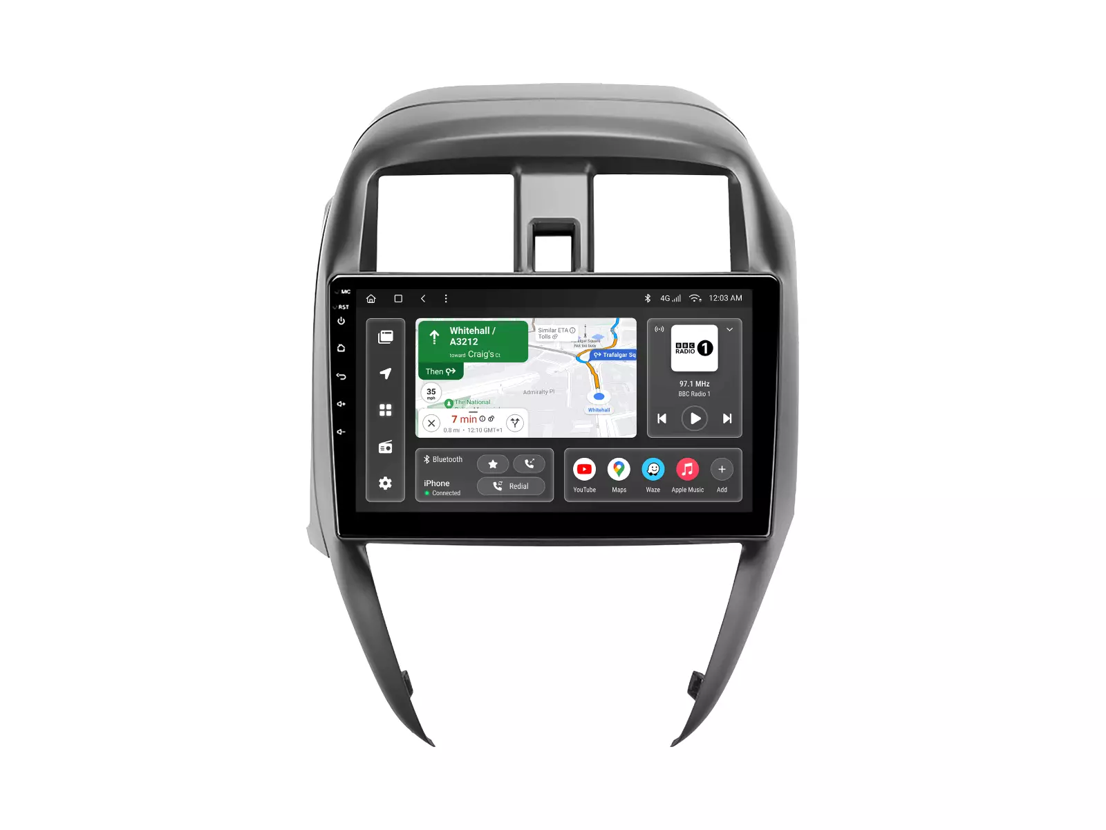 Мультимедийная автомобильная система Gazer T6010-C17F PRO MAX для Nissan Sunny 2014-2016 42810 Мультимедийная автомобильная система Gazer T6010-C17F PRO MAX для Nissan Sunny 2014-2016 42810