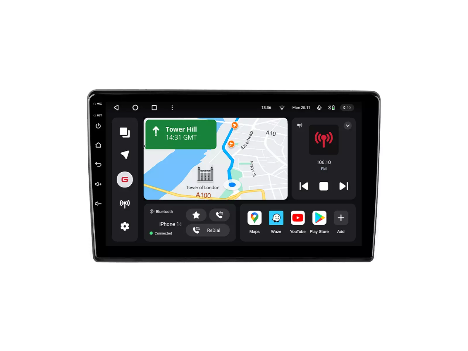 Мультимедійна автомобільна система Gazer T6010-CPF1 PRO до Citroen C3-XR 2019-2020 143813 Мультимедійна автомобільна система Gazer T6010-CPF1 PRO до Citroen C3-XR 2019-2020 143813