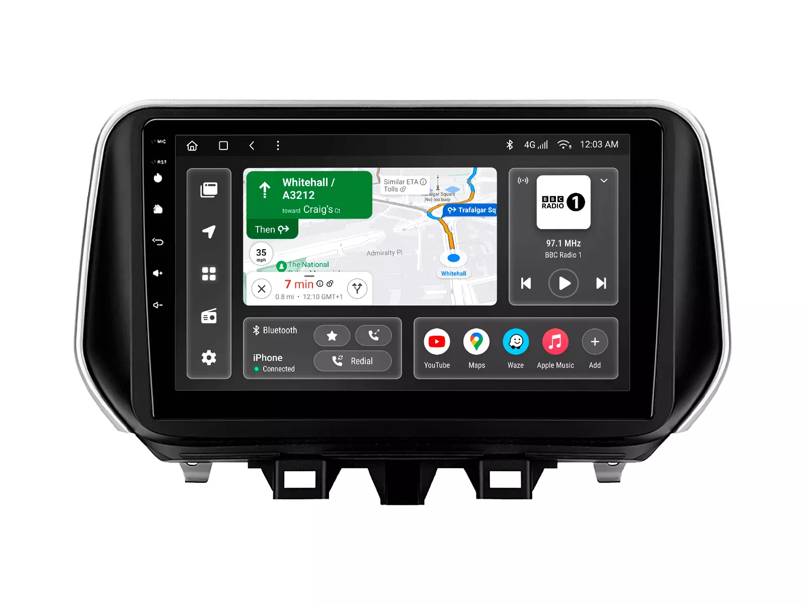 Мультимедійна автомобільна система Gazer T6010-TM до Hyundai Santa Fe 4 (TM) 2018-2020 78902 Мультимедійна автомобільна система Gazer T6010-TM до Hyundai Santa Fe 4 (TM) 2018-2020 78902