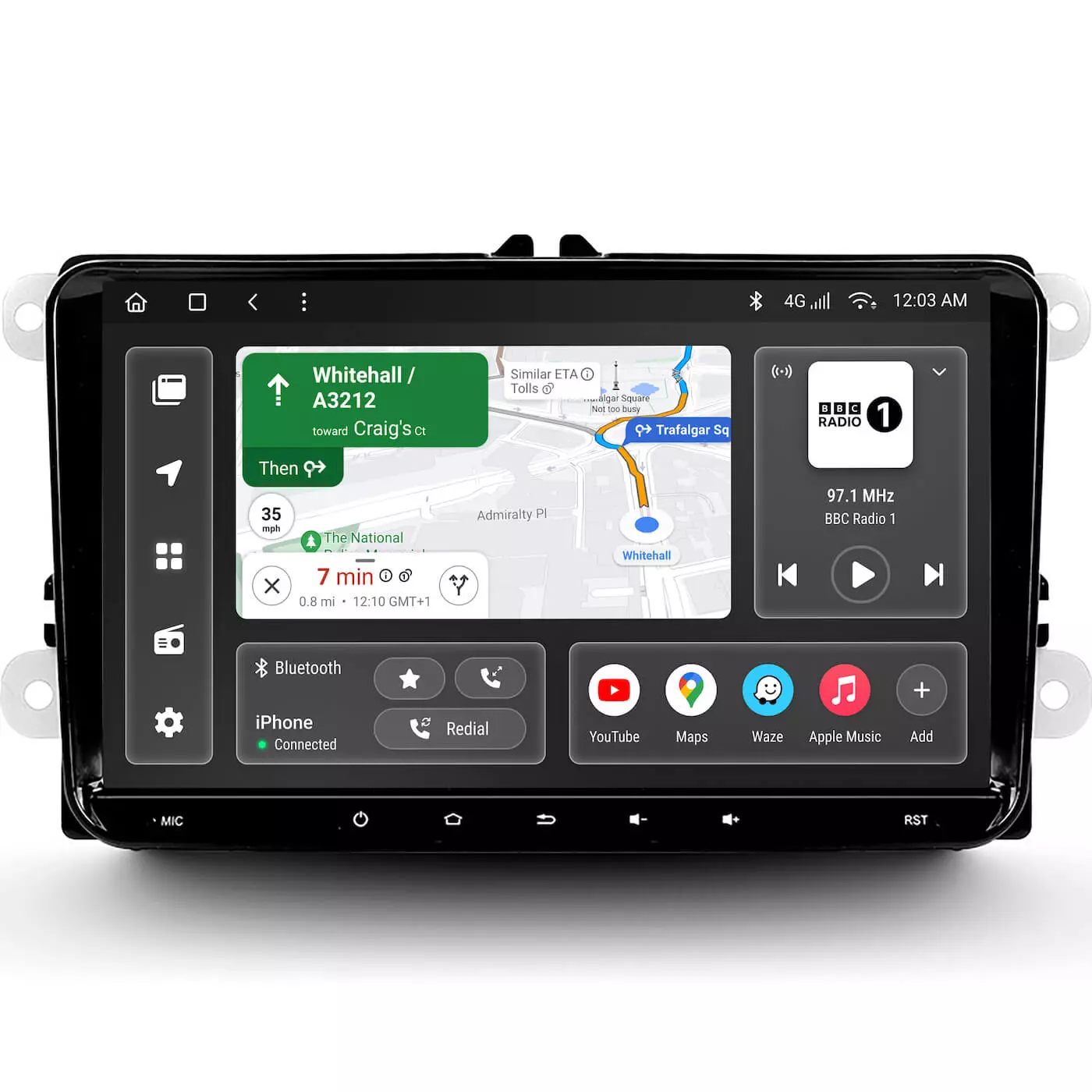 Мультимедийная автомобильная система Gazer T6009-T5/L для Universal 78406 Мультимедийная автомобильная система Gazer T6009-T5/L для Universal 78406