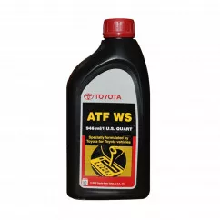 Трансмиссионное масло TOYOTA ATF WS 1л