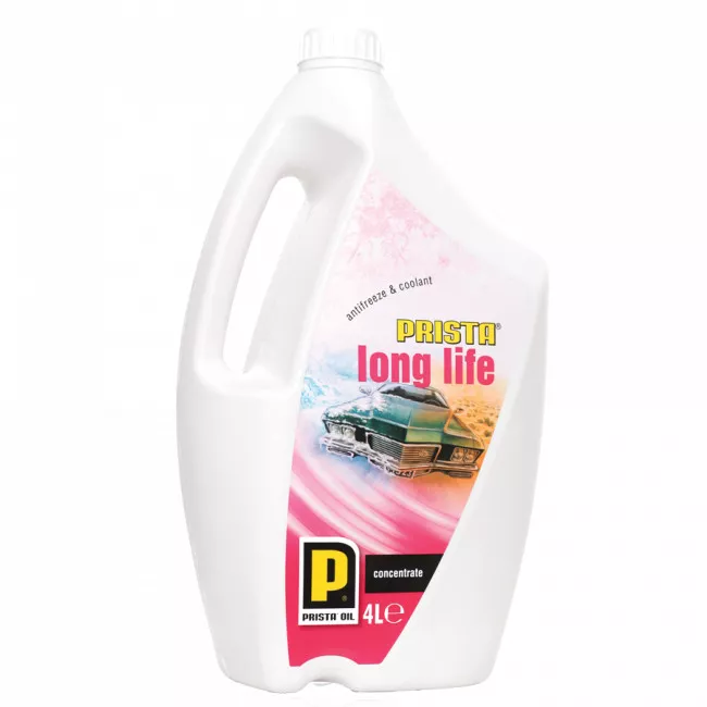 Антифриз PRISTA OIL G12 LONG LIFE концентрат красный 4л