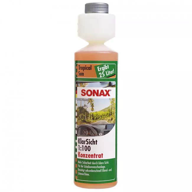 Омивач скла Sonax Tropical Sun 1:100 0°C 0,25л (387141)