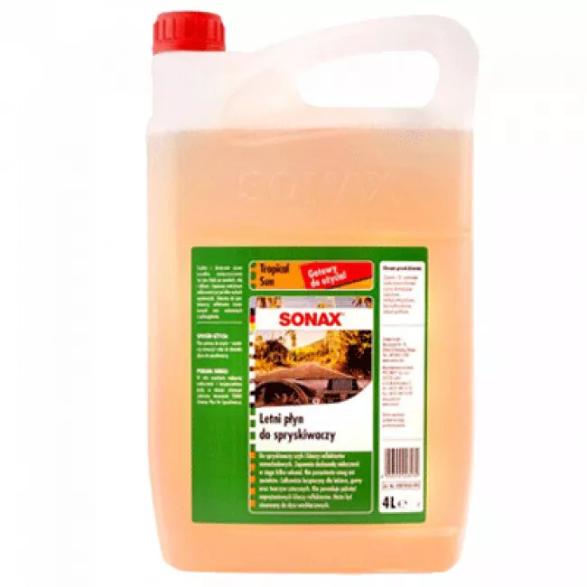 Омивач скла Sonax Tropical Sun 0°C 4л (387405) Омивач скла Sonax Tropical Sun 0°C 4л (387405)