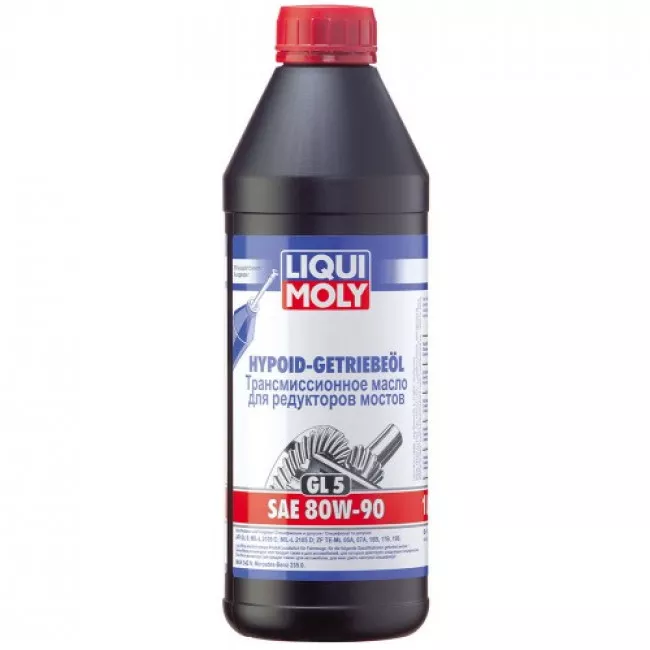Масло трансмиссионное Liqui Moly Hypoid-Getriebeoil GL5 80W-90 1л (3924)