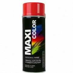 Эмаль MAXI COLOR аэрозольная декоративная оранжевая 400 мл (MX2002)