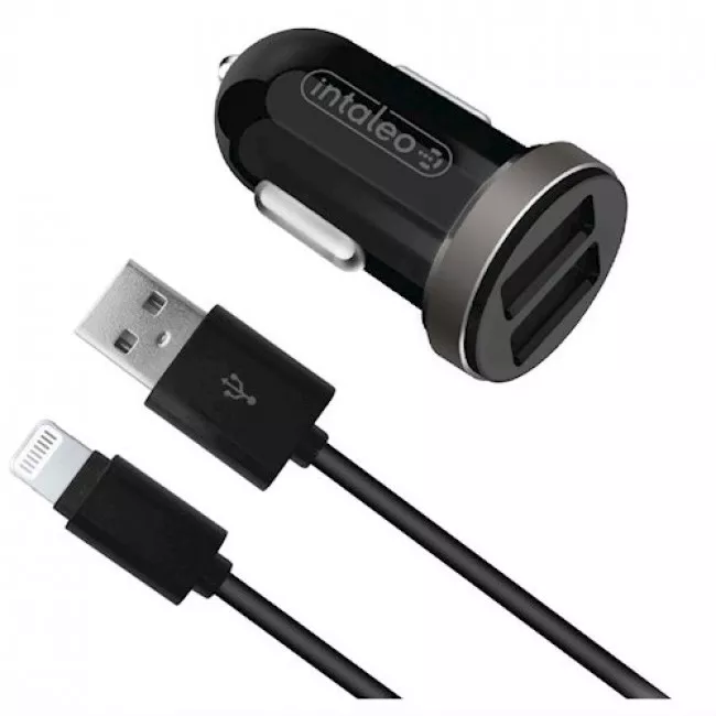 Автомобильное зарядное устройство INTALEO CCG212 з кабелем Micro USB (477416) Автомобильное зарядное устройство INTALEO CCG212 з кабелем Micro USB (477416)