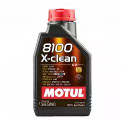Масло моторное MOTUL 8100 X-clean SAE 5W-40 2л (854121)