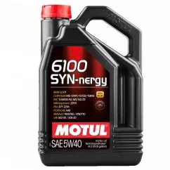 Олива моторна MOTUL 6100 Syn-nergy SAE 5W40 4л (368350)