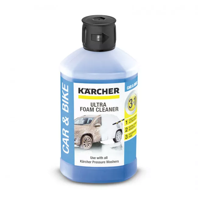 Средство для пенной очиски KARCHER Ultra Foam 3 в 1, 1 л (6.295-743.0) Средство для пенной очиски KARCHER Ultra Foam 3 в 1, 1 л (6.295-743.0)
