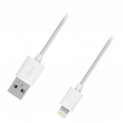 Кабель синхронизации GLOBAL MSH-CA-001 для Apple iPhone 5 (белый) (446467)