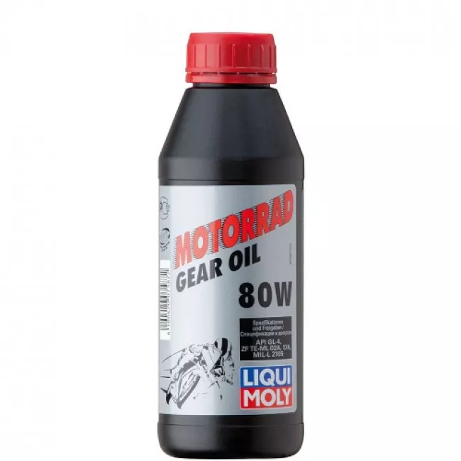 Трансмиссионное масло Liqui Moly GL-4 80W Motorrad Gear Oil 80W 0,5л Трансмиссионное масло Liqui Moly GL-4 80W Motorrad Gear Oil 80W 0,5л
